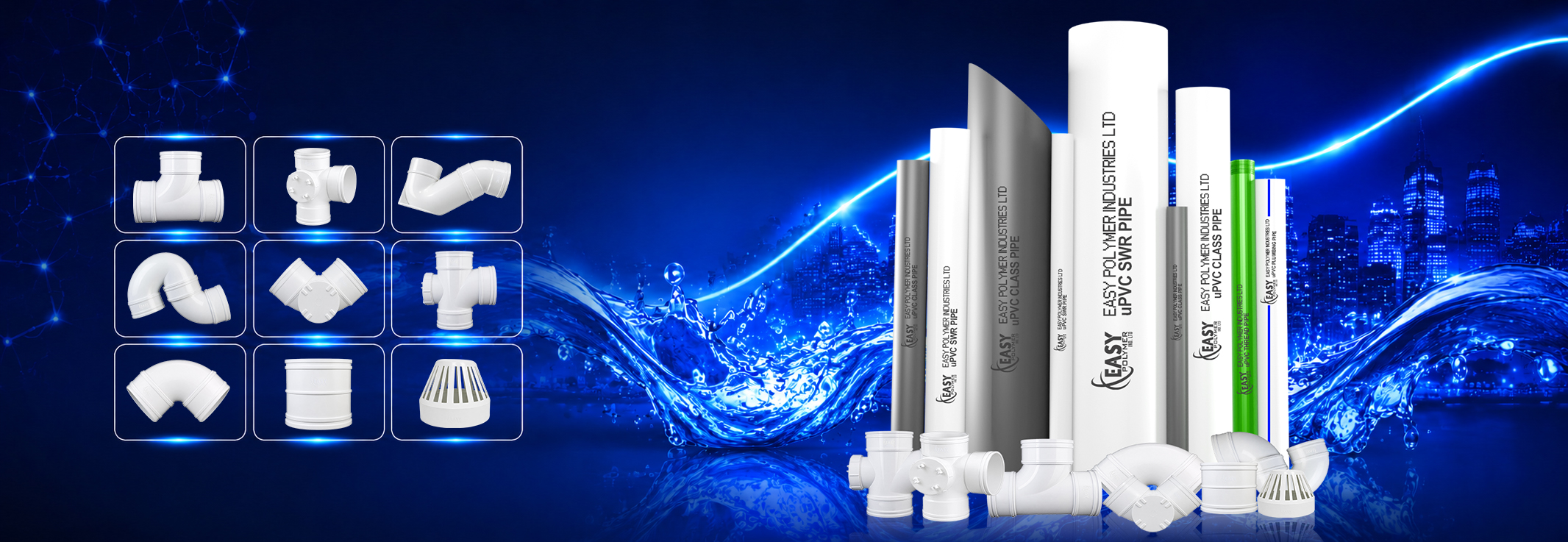 Premium uPVC SWR Pipes Manufacturer in BD